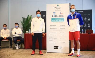 Copa Davis: Sebastián Báez abre la serie entre Argentina y República Checa ante Jiri Lehecka