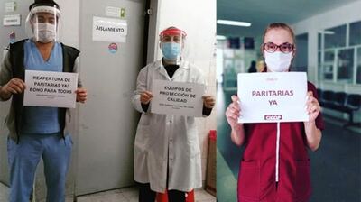Paritarias: Médicos bonaerenses piden "verdadero proceso de recomposición salarial"