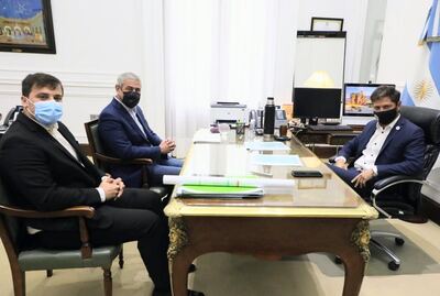 Kicillof y Ferraresi evaluaron el plan de obras distrital