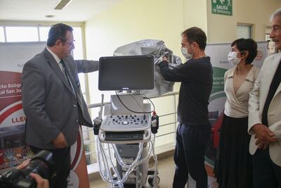 Campana: Donan un ecógrafo de última generación al Hospital Municipal