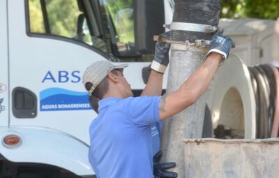 La Plata: Por trabajos de ABSA faltará agua en un sector de la ciudad
