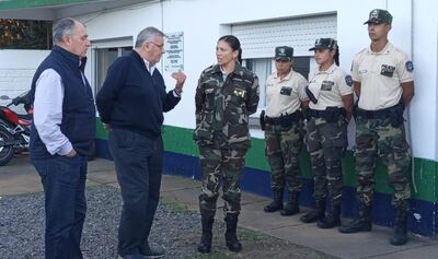 Bragado: El intendente se reunió con los nuevos efectivos de la Patrulla Rural