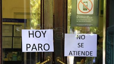 La Bancaria ratificó el paro y no hay actividad en los bancos de todo el país