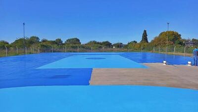 Morón: Continúa la obra del nuevo Polideportivo Municipal de El Palomar