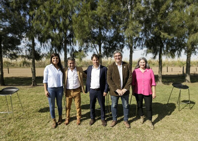Axel Kicillof presentó el Plan de Impulso a la Actividad Forestal
