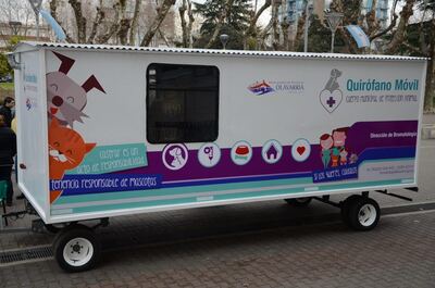 Olavarría: El quirófano veterinario móvil estará esta semana en el barrio Provincias Unidas