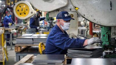 La industria tuvo en febrero una suba del 8,7% interanual