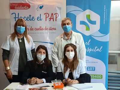 Tres Arroyos: Realizan una jornada de Prevención de Cáncer de Cuello de Útero