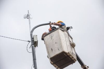 Las Flores: Instalaron nuevas cámaras de seguridad en zona rural de La Blanqueada
