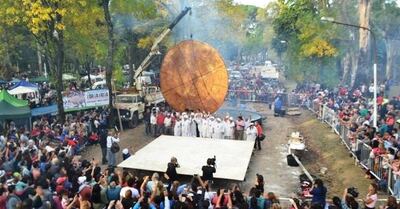 Mercedes: Concurrencia récord en la "Fiesta de la Torta Frita"