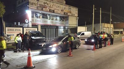 La Plata: Refuerzan los controles de tránsito en el Bosque y Avenida 520
