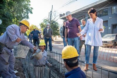 Quilmes: Avanzan las obras de desagües pluviales en la zona oeste