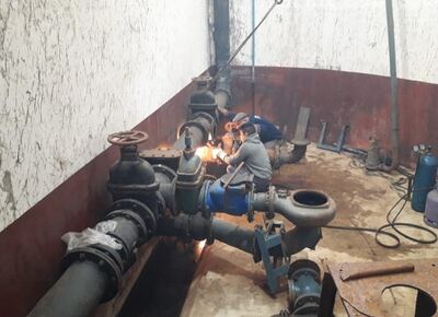 Rojas: Obras Sanitarias realiza reparaciones en diversos sectores de a ciudad