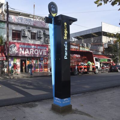 San Martín: El municipio instaló un Tótem de Seguridad
