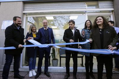 Escobar: Kicillof inauguró el "Centro de Atención Previsional" del IPS