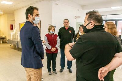 Junín: El Municipio entregó fondos para la construcción de nuevas aulas en la Escuela Técnica Nº2