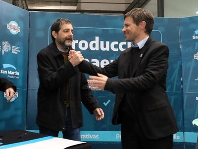 San Martín: Cooperativas y Pymes podrán acceder al Programa Producción Bonaerense