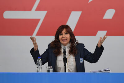 Cristina Kirchner aseguró que la unidad del Frente de Todos "nunca estuvo ni estará en discusión"