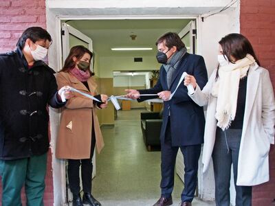 Moreno: Inauguran una sala de salud mental en el Hospital Mariano de la Vega