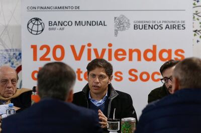 Berazategui: Kicillof presentó un proyecto para la construcción de 120 viviendas