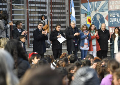 Kicillof celebró que en su gestión se inauguraron 82 escuelas públicas