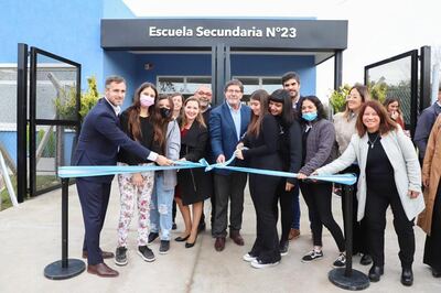 Pilar: Inauguraron una nueva escuela en Derqui