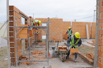Bolívar: Avanza la construcción de viviendas en la ciudad
