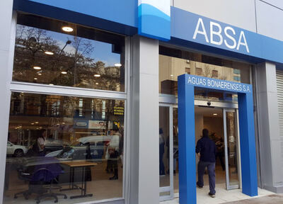 Convocan a audiencia pública para actualizar la tarifa de ABSA
