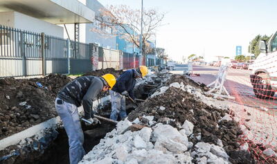 Mar del Plata: Iniciaron obras de la red cloacal en el área comercial y de servicios del Puerto