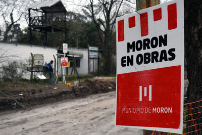 Morón: La Comuna avanza con obras para mejorar el entorno urbano