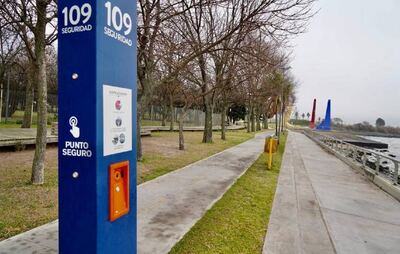 Vicente López: Instalan cámaras de monitoreo en el Paseo del Viento