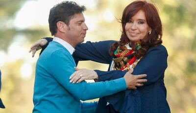 Kicillof pidió terminar con la "persecución" y el "lawfare" contra Cristina Kirchner