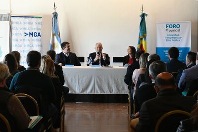 La Provincia realizó el Tercer Foro de Integridad, Transparencia y Ética Pública