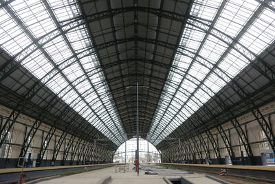 La Plata: Finalizan las obras en el techo de la Estación de Trenes