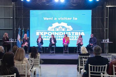Moreno: Comenzó la Expoindustria 2022 que busca promover el crecimiento industrial