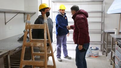 Esteban Echeverría: Siguen las obras en el nuevo Jardín de Infantes del Barrio Malvinas