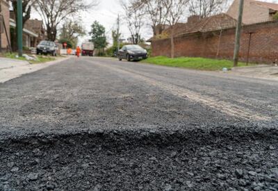 San Isidro: La Comuna avanza con el mejorado de calles