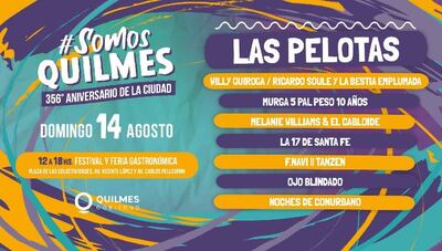 Quilmes: Se vienen los festejos por el 356º aniversario