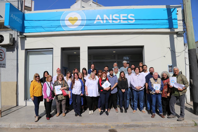 Remodelan la oficina de ANSES en Ciudadela
