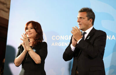 Cristina Kirchner recibió a Sergio Massa tras su gira por Estados Unidos