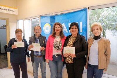 Bolívar: PAMI entregó subsidios para equipamiento a centros de jubilados
