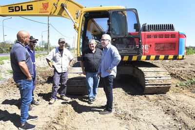 Tigre: Avanzan las obras de entubamiento en la Avenida Italia de Nueva Delta