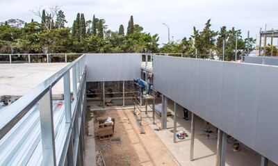 San Nicolás: Continúan los trabajos en el nuevo Hospital de Zona Oeste