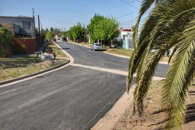 Luján: Finalizaron los trabajos de repavimentación en el barrio San Bernardo