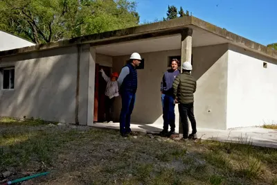 Olavarría: Avanzan las obras en la Escuela de Artes Visuales "Manuel A. Galgano"