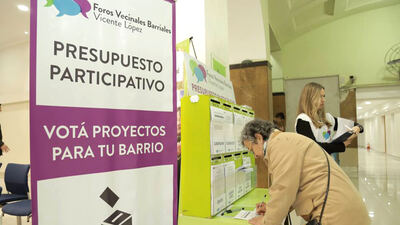 Vicente López: Comenzó la votación de proyectos del Presupuesto Participativo