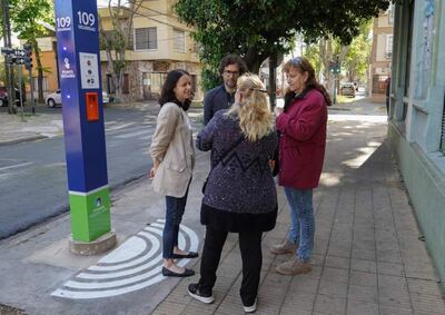 Vicente López: Instalan un nuevo Punto Seguro en Munro