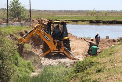 Baradero: Avanza la pavimentación de la Costanera Sur