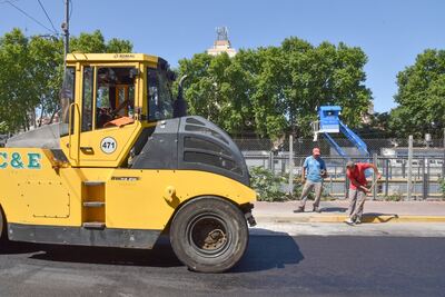 San Martín: Avanzan las obras en las calles Bolivia y San Martín