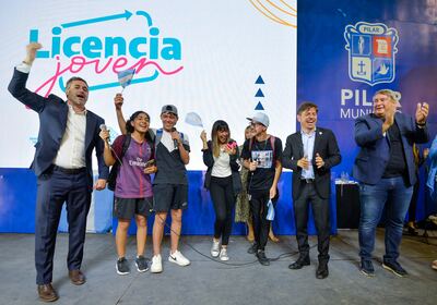 Pilar: Finalizó la prueba piloto del programa Licencia Joven